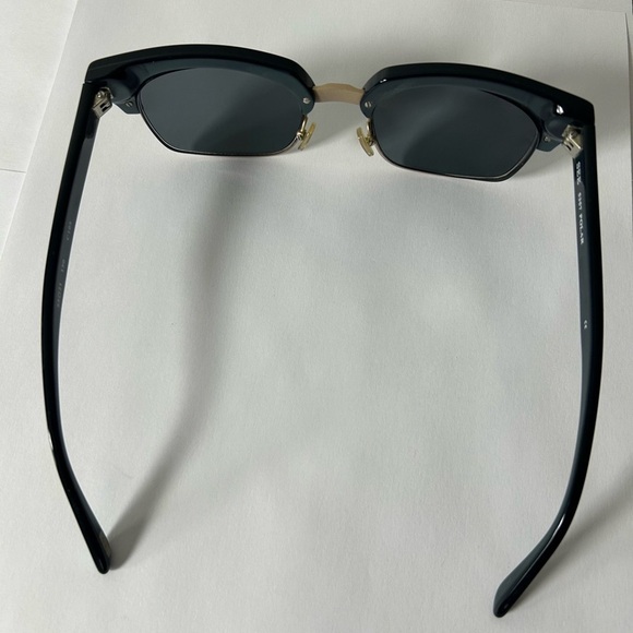SEE Eyewear 5357 Polar Blue Gold  Frames Only Sunglasses. main image 4